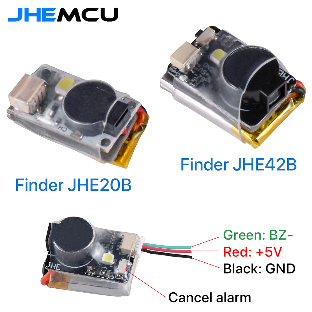 Drone Battery Alarm - JHEMCU JHE42B/JHE20B مكتشف صغير 5 فولت