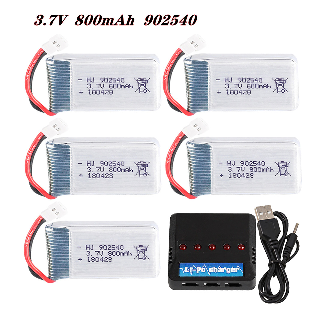 Drone Battery Lipo - 3.7 فولت 800 مللي أمبير 902540
