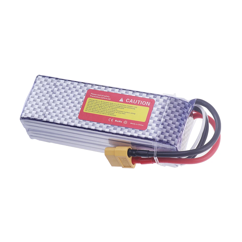 بطارية ليثيوم بوليمر 4S 14.8 ف - مراجعة Drone Battery Lipo وسعره