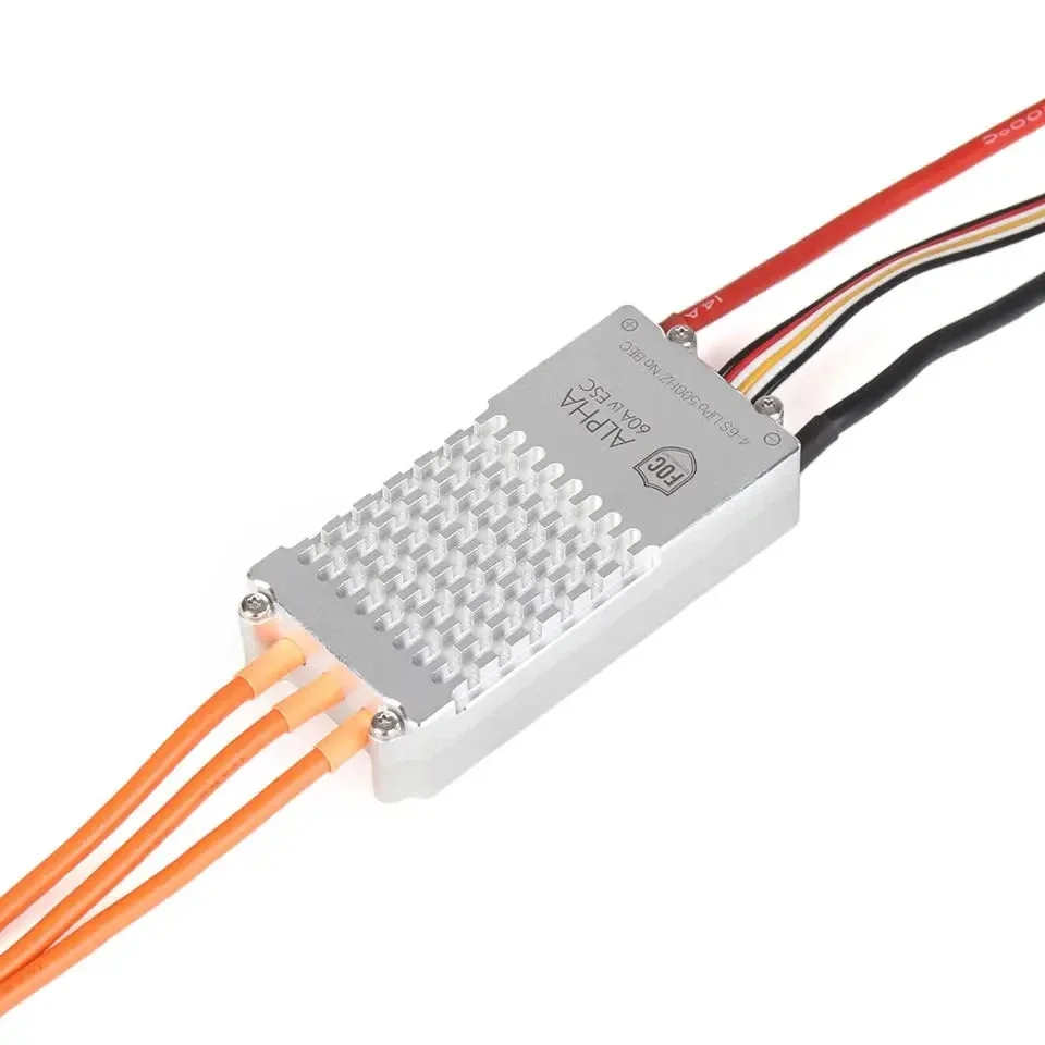 T-Motor ALPHA 60A 6S FOC ESC - - مراجعة Drone Battery High Voltage وسعره