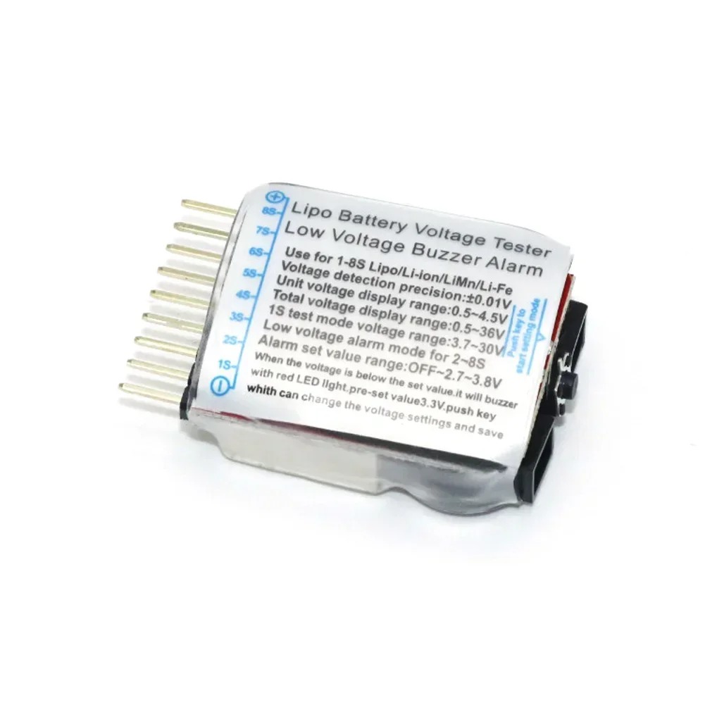 NEEBRC 5 قطع 1S-8S مقياس جهد م - مراجعة Drone Battery Alarm وسعره