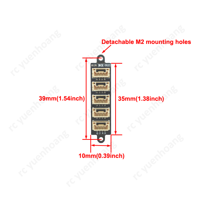 لوحة تقسيم CAN Bus بـ 5 منافذ  - مراجعة Drone Battery Plate وسعره
