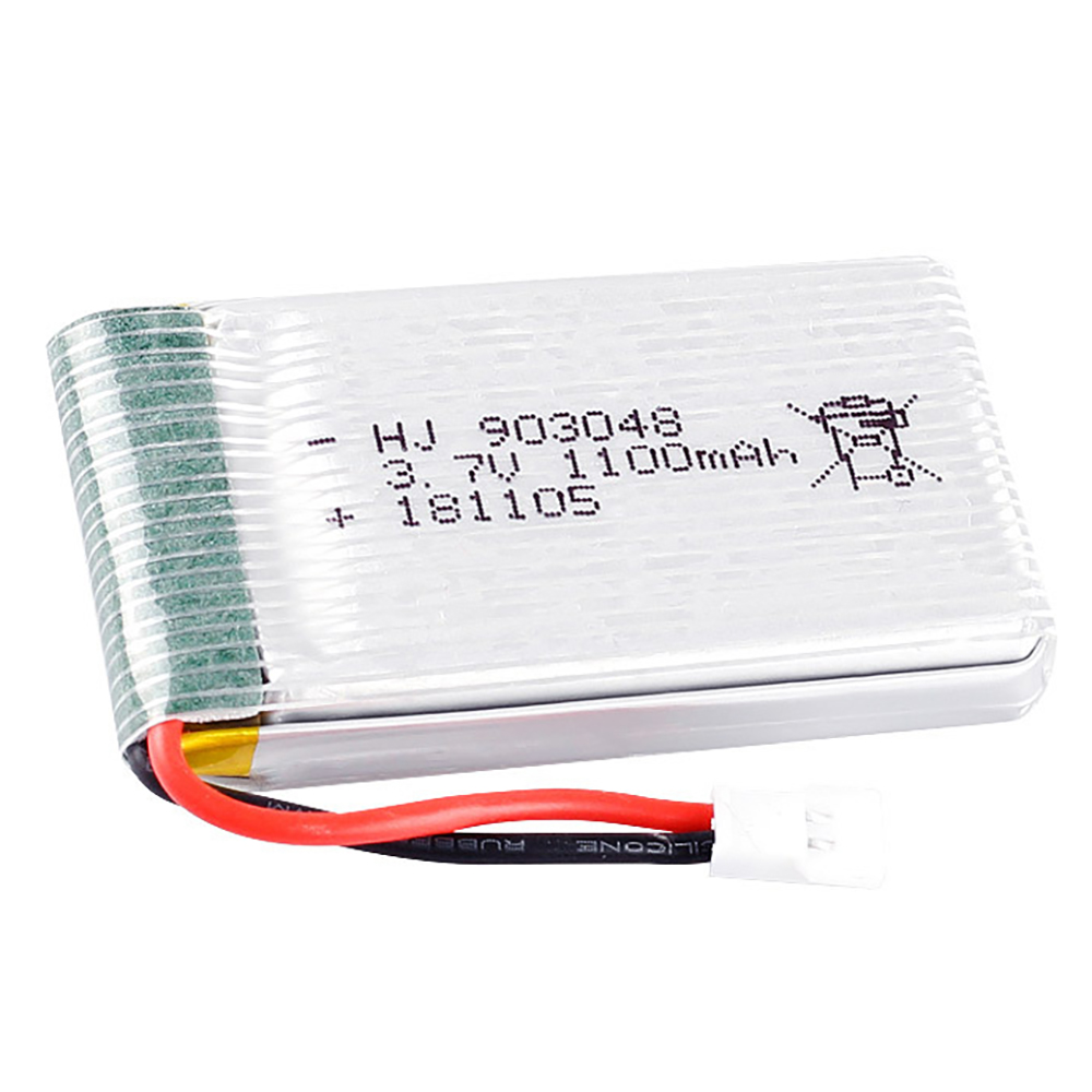 3.7V 1100mAh 903048 بطارية ليب - مراجعة Drone Battery Lipo وسعره