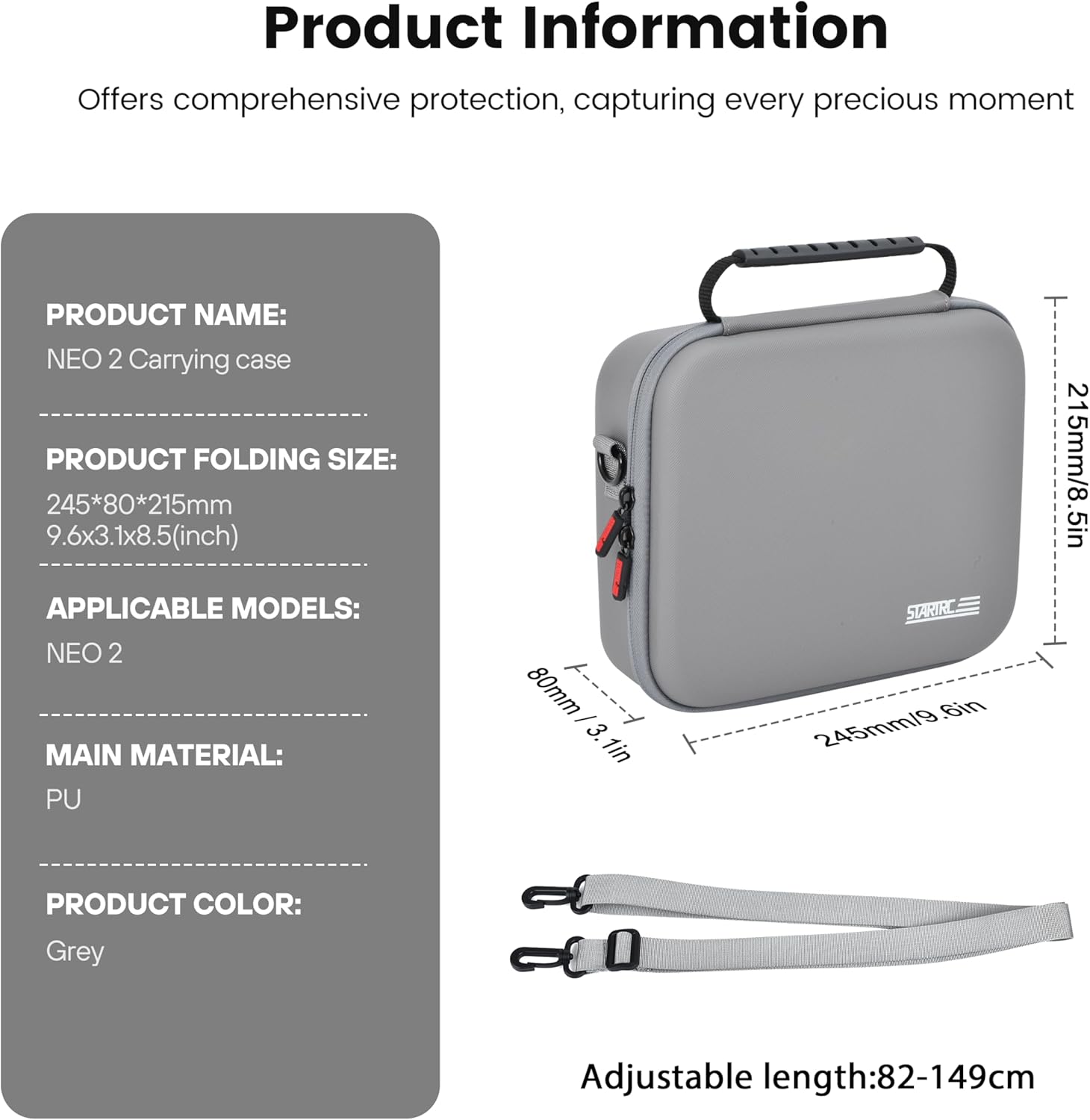 STARTRC Neo 2 حقيبة كتف محمولة - مراجعة Drone Battery Case وسعره