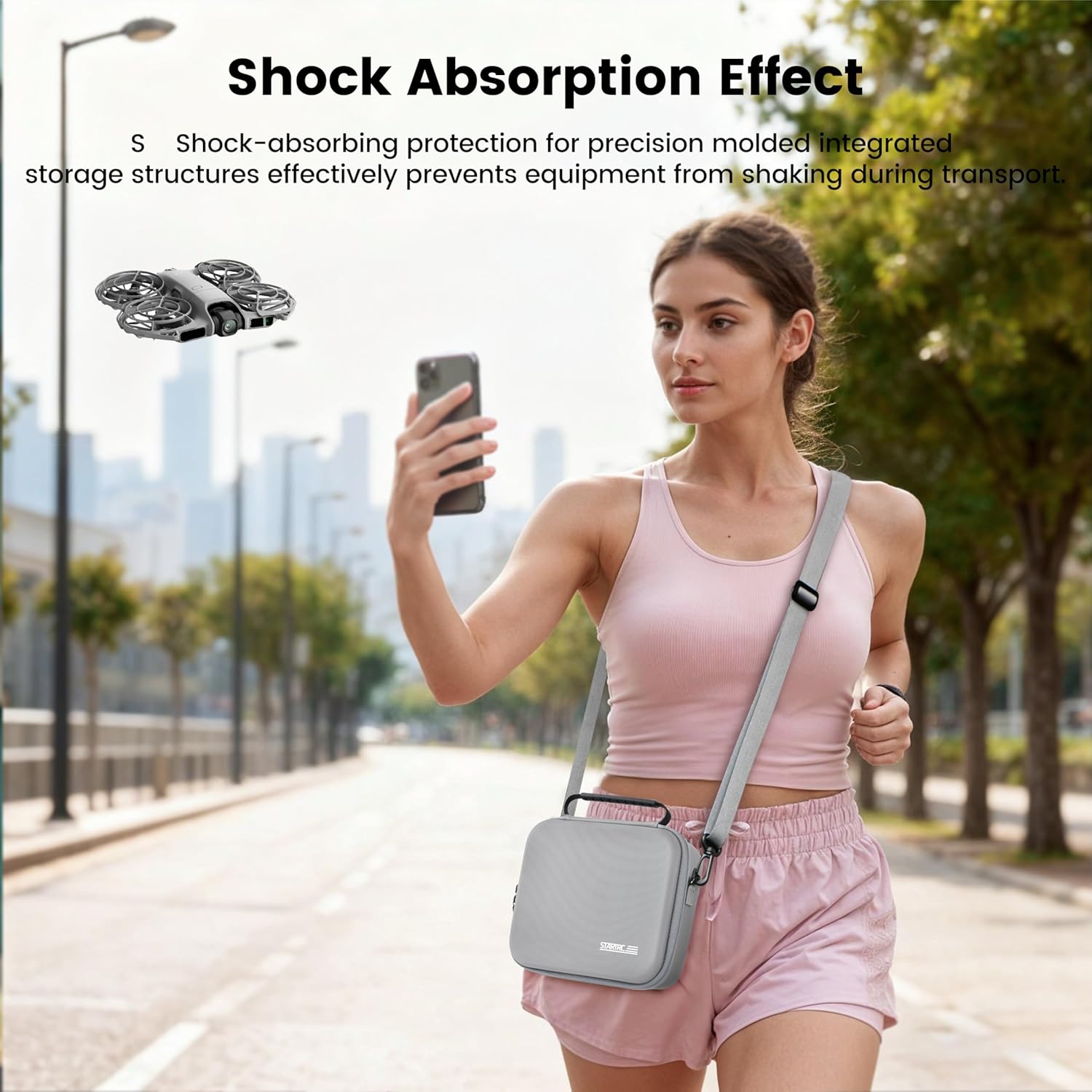 STARTRC Neo 2 حقيبة كتف محمولة - مراجعة Drone Battery Case وسعره