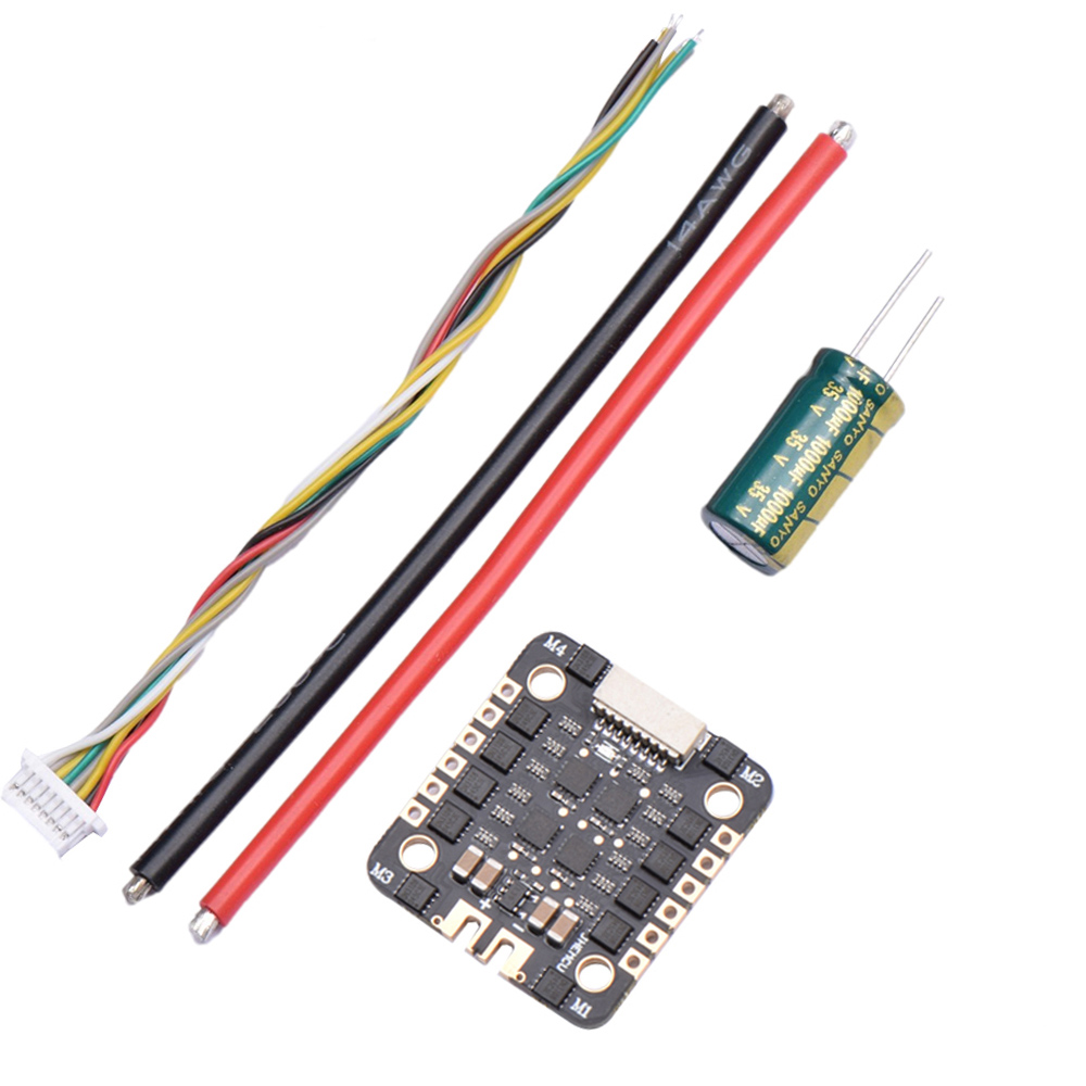 JHEMCU EM40A Bluejay DSHOT600  - مراجعة Drone Battery Plate وسعره