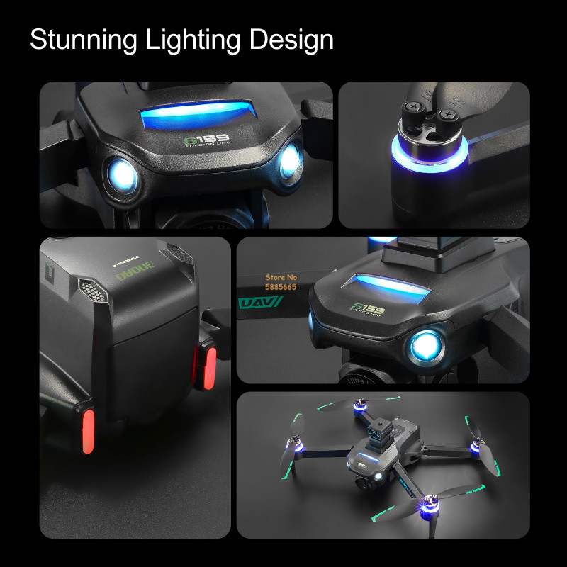 8K كاميرا مزدوجة 5G WIFI FPV ا - مراجعة Drone Battery Case وسعره