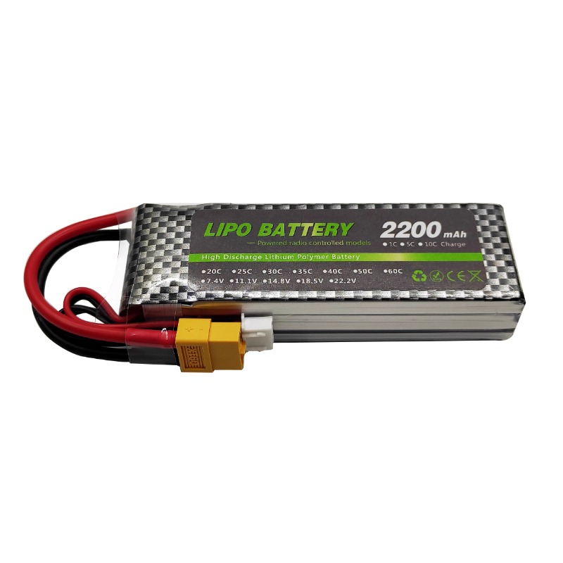 بطارية ليثيوم أيون 2S/3S 7.4 ف - مراجعة Drone Battery 3S وسعره
