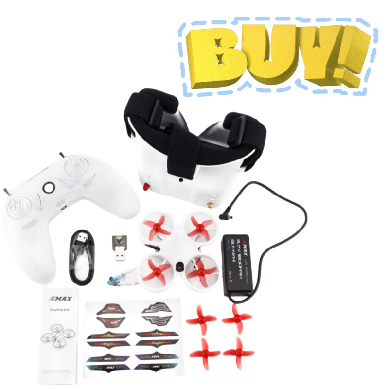 EMAX EZ Pilot 82 مللي متر Mini - مراجعة Drone Battery 3S وسعره