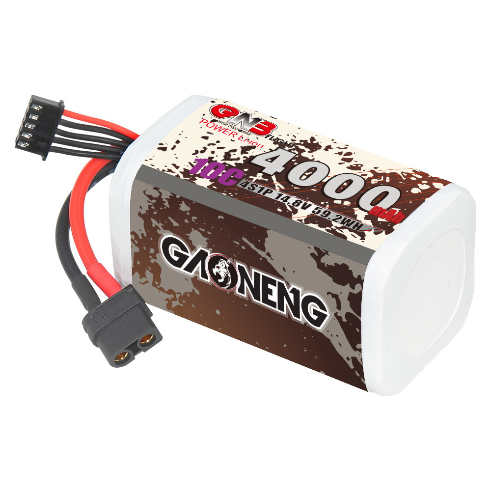 GNB 4000mAh 4S 14.8V 10C 20C م - مراجعة Drone Battery 4S وسعره