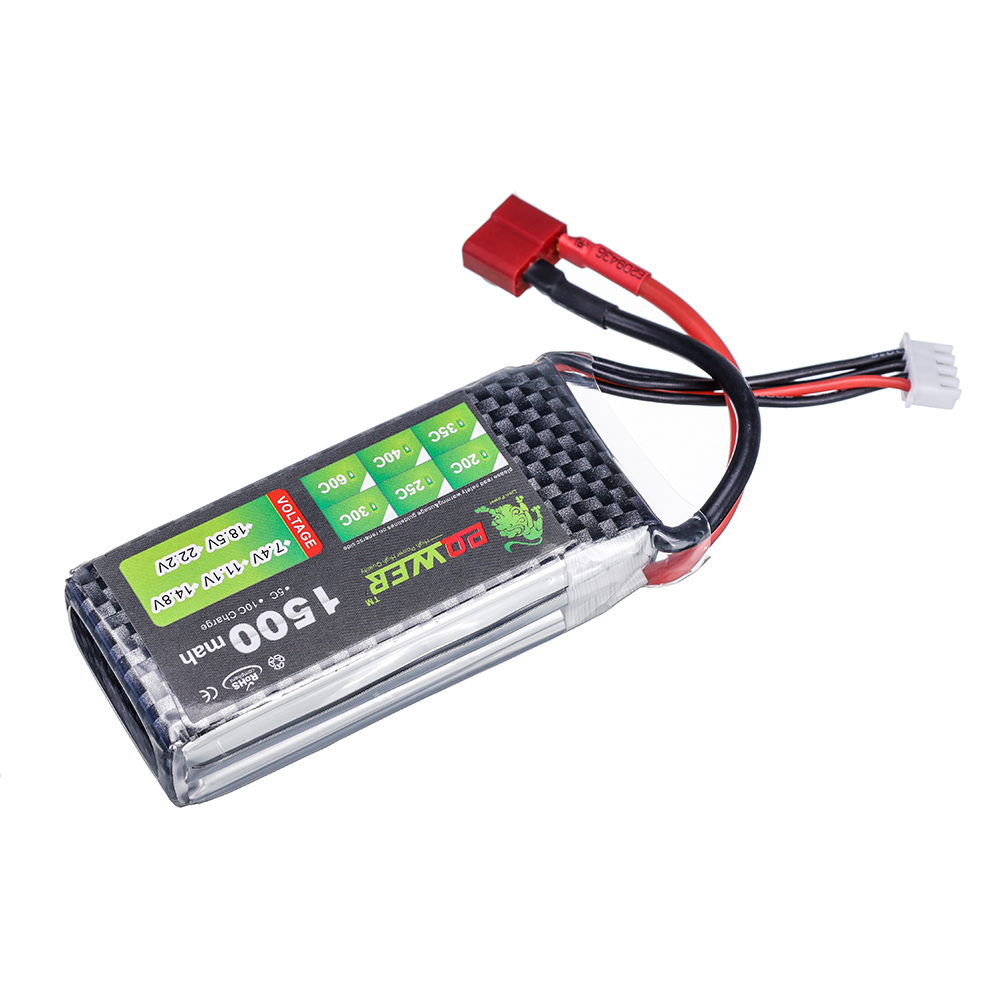 عالية الأداء 40C-60C 3S يبو بط - مراجعة Drone Battery 3S وسعره