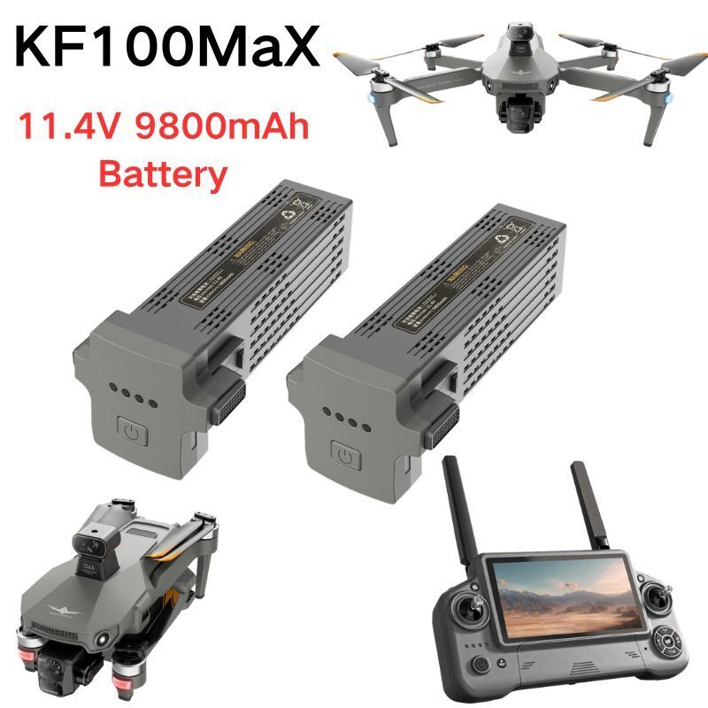 KF100 MAX RC الطائرة بدون طيار - مراجعة Drone Battery Smart وسعره