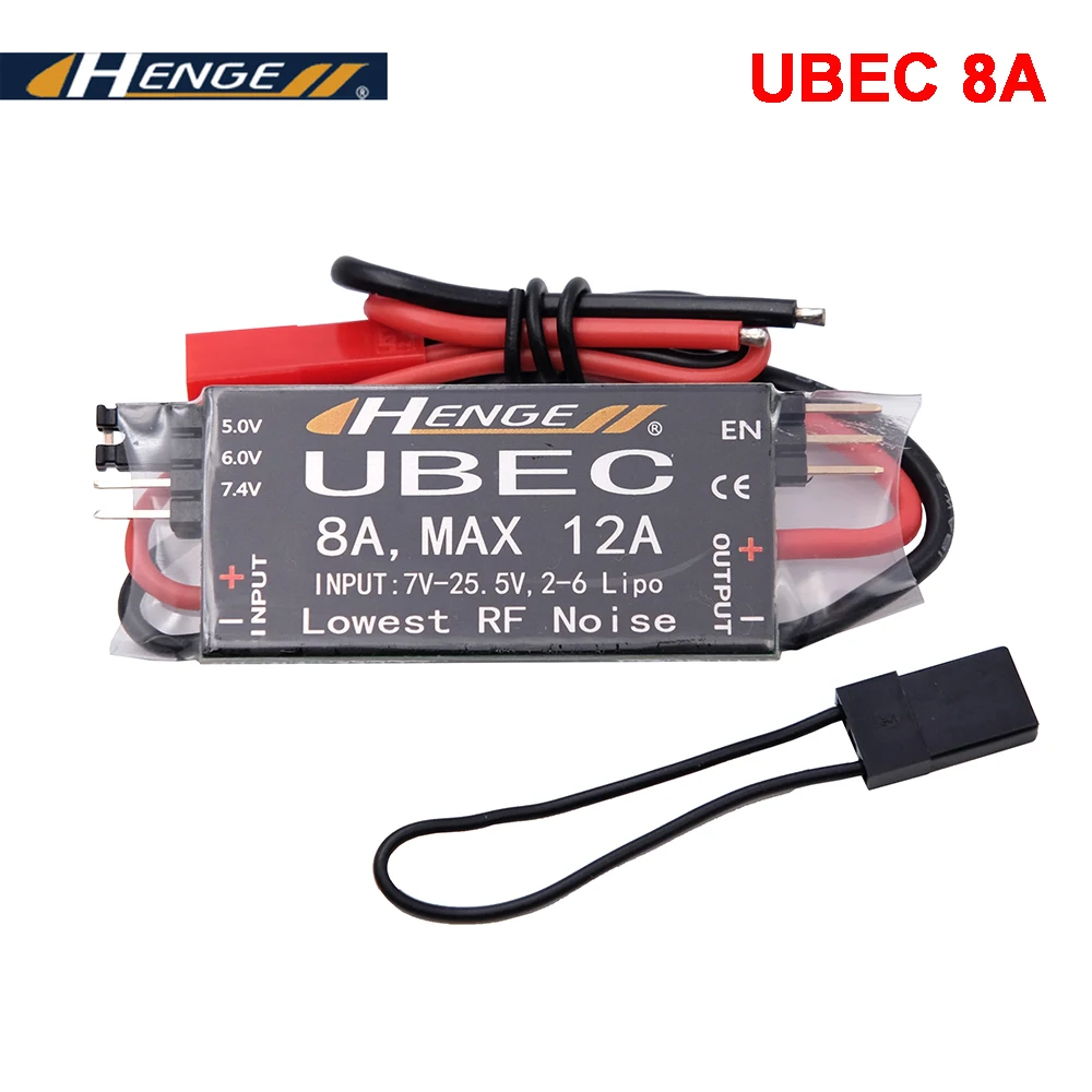 HENGE Lipo Mode BEC ، 8A ، 5V  - مراجعة Drone Battery 6S وسعره