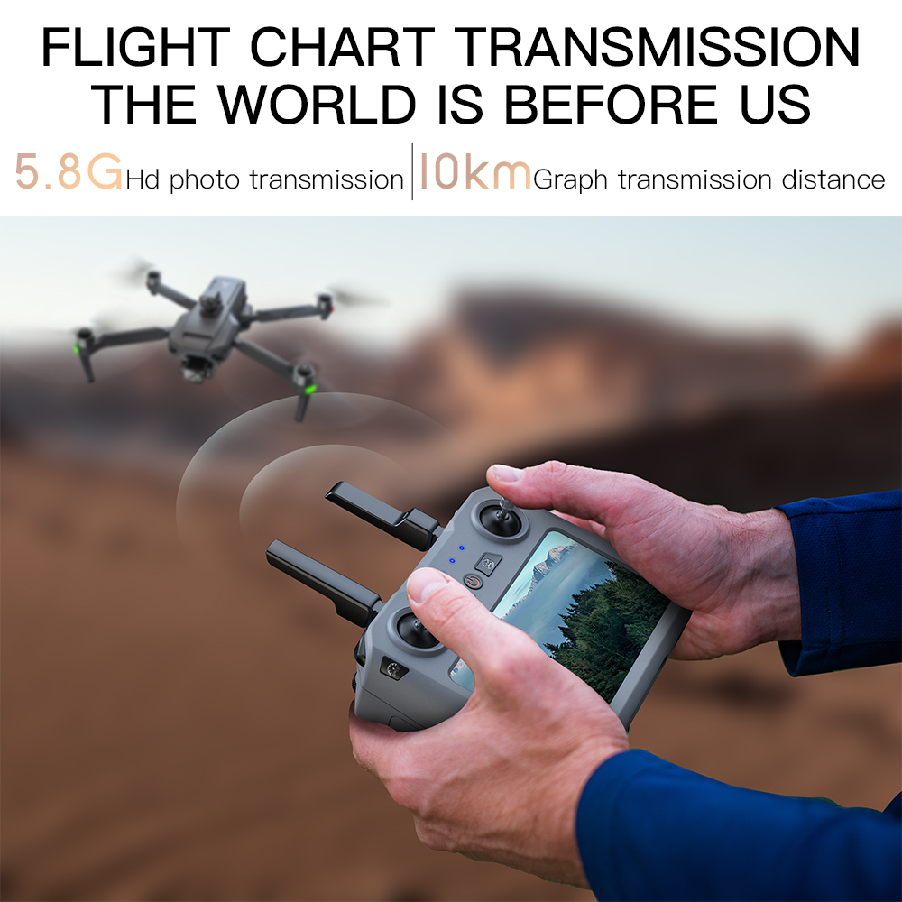 طائرة بدون طيار Teeggi SG909 M - مراجعة Drone Battery Case وسعره