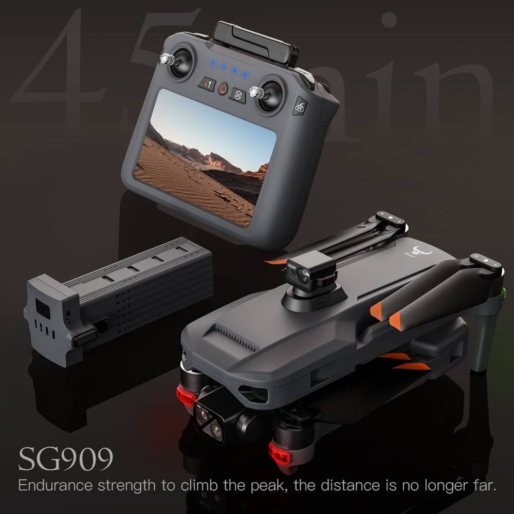 طائرة بدون طيار Teeggi SG909 M - مراجعة Drone Battery Case وسعره