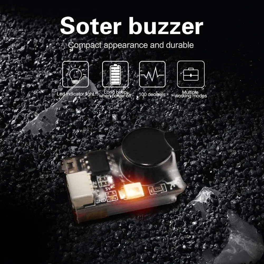 HGLRC Soter FPV الطائرة بدون ط - مراجعة Drone Battery Alarm وسعره