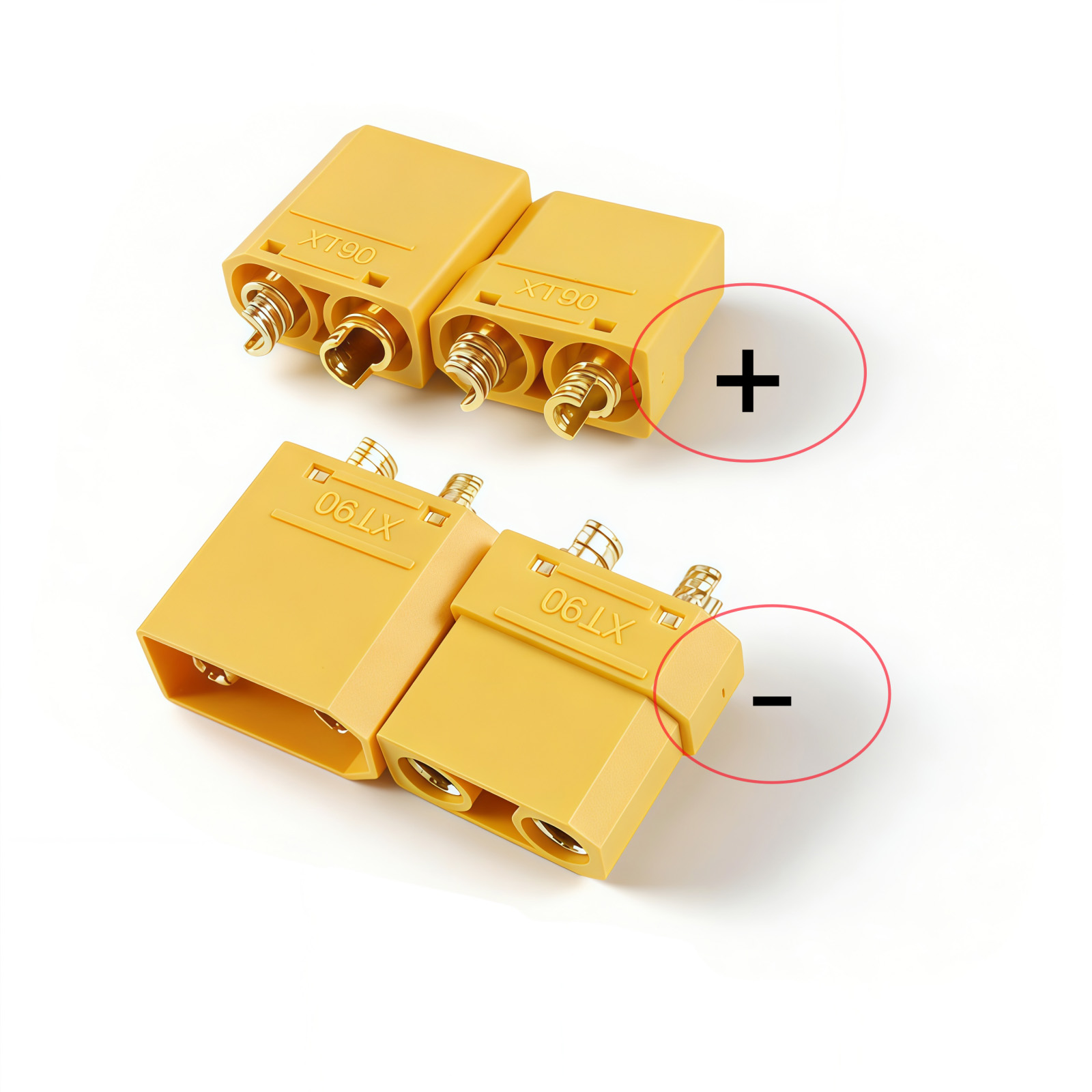 موصلات XT90 ذكر وأنثى، قوابس ط - مراجعة Drone Battery Connector وسعره