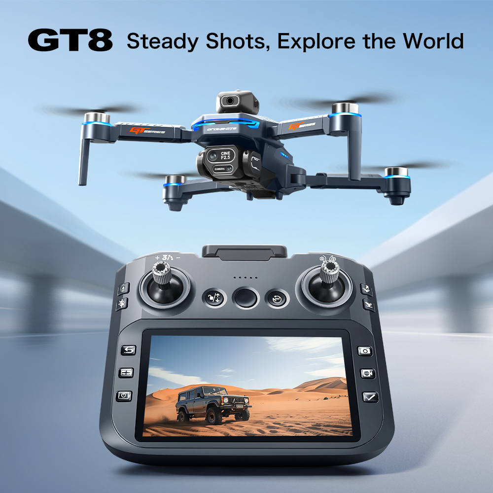 طائرة بدون طيار GT8 لتجنب العو - مراجعة Drone Battery Box وسعره