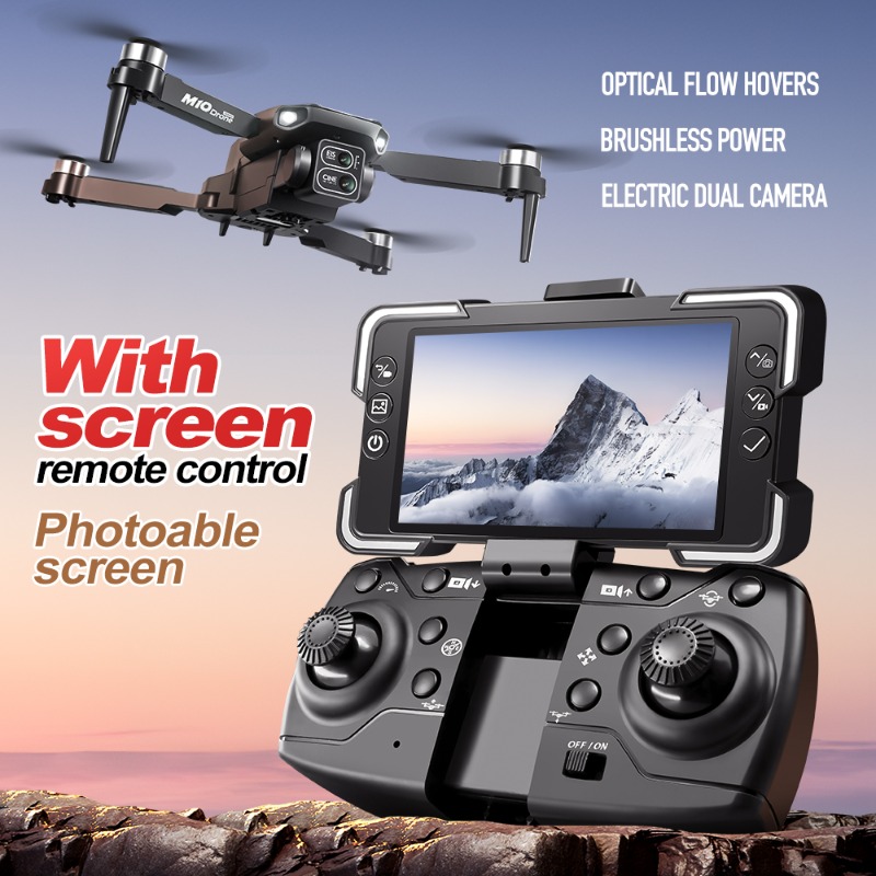 طائرة بدون طيار M10 مع كاميرا  - مراجعة Drone Battery Case وسعره