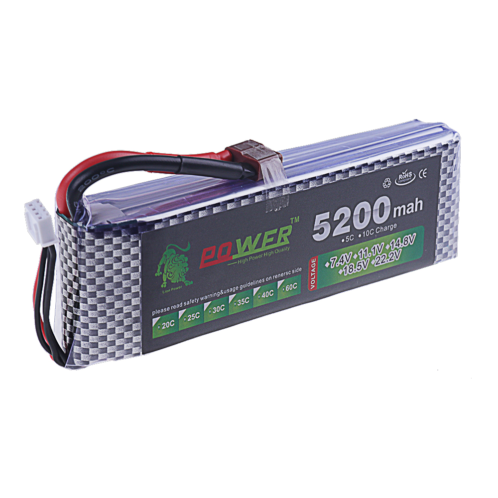 3S يبو بطارية 11.1 فولت 5200 م - مراجعة Drone Battery Lipo وسعره