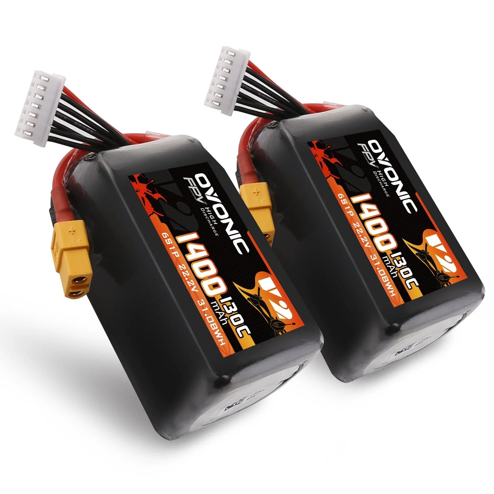 بطارية Ovonic 6S LiPo 22.2 فول - مراجعة Drone Battery Bag وسعره